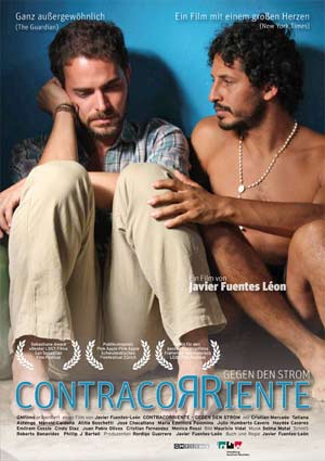 Poster CONTRACORRIENTE – GEGEN DEN STROM, ein Film von Javier Fuentes Léon, mit Cristian Mercado und Manolo Cardona