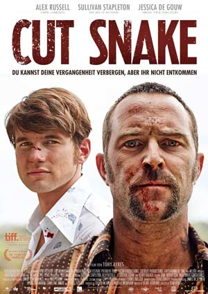 Poster CUT SNAKE, von Tony Ayres, mit Sullivan Stapleton, Alex Russell, Jessica de Gouw