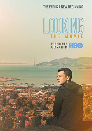 Film Poster LOOKING von Andrew Haigh mit Jonathan Groff, Murray Bartlett, Frankie J. Alvarez, Lauren Weedman, Russell Tovey und Raúl Castillo