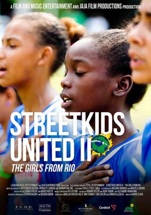 Film Still STREETKIDS UNITED II – THE GIRLS FROM RIO von Maria Clara, Ausführende Produzenten sind Stephen Daldry ("Billy Elliot") und Beeban Kidron ("To Wong Foo", "Bridget Jones")