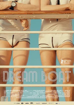 Film Still DREAM BOAT von Tristan Ferland Milewski; Berlinale-Dokumentarfilm über eine schwule Kreuzfahrt