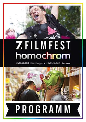 Poster des 7. Filmfests homochrom im Köln und Dortmund