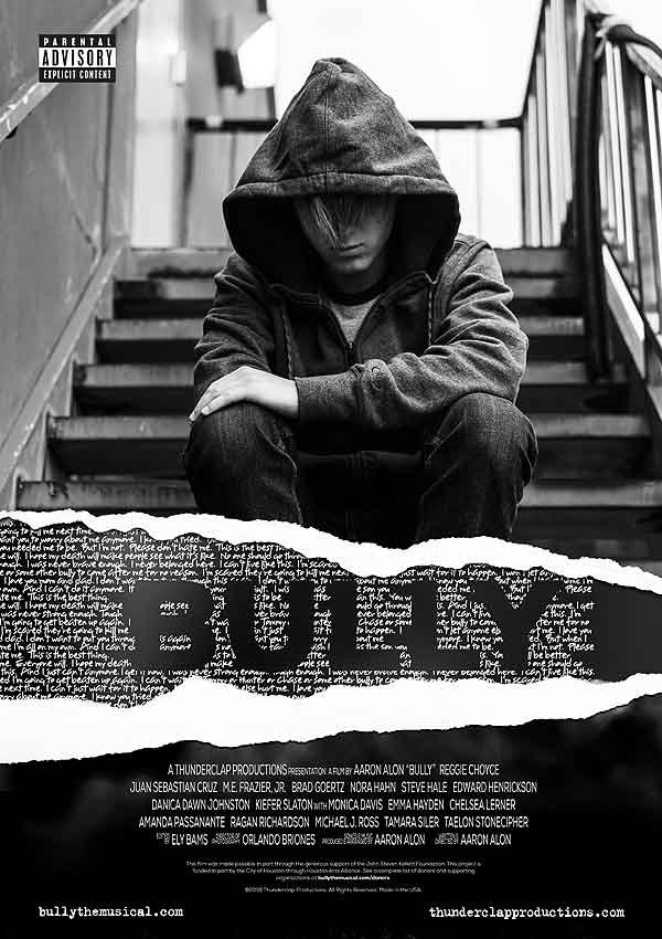 BULLY (Deutschland-Premiere) Film Poster Bully von Regisseur, Autor und Komponist Aaron Alon, USA, 2018