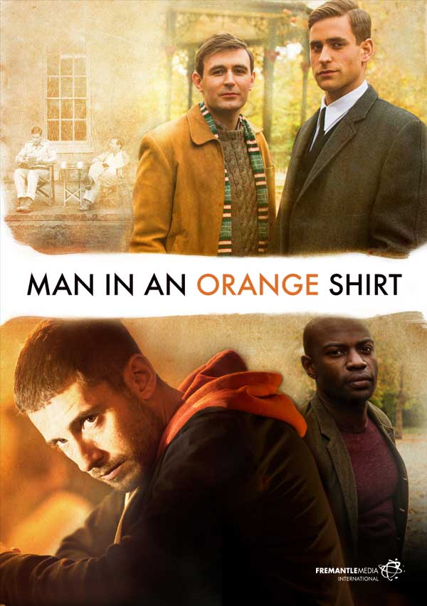 Film Poster MAN IN AN ORANGE SHIRT von Regisseur Michael Samuels, BBC-Zweiteiler aus GB, 2017