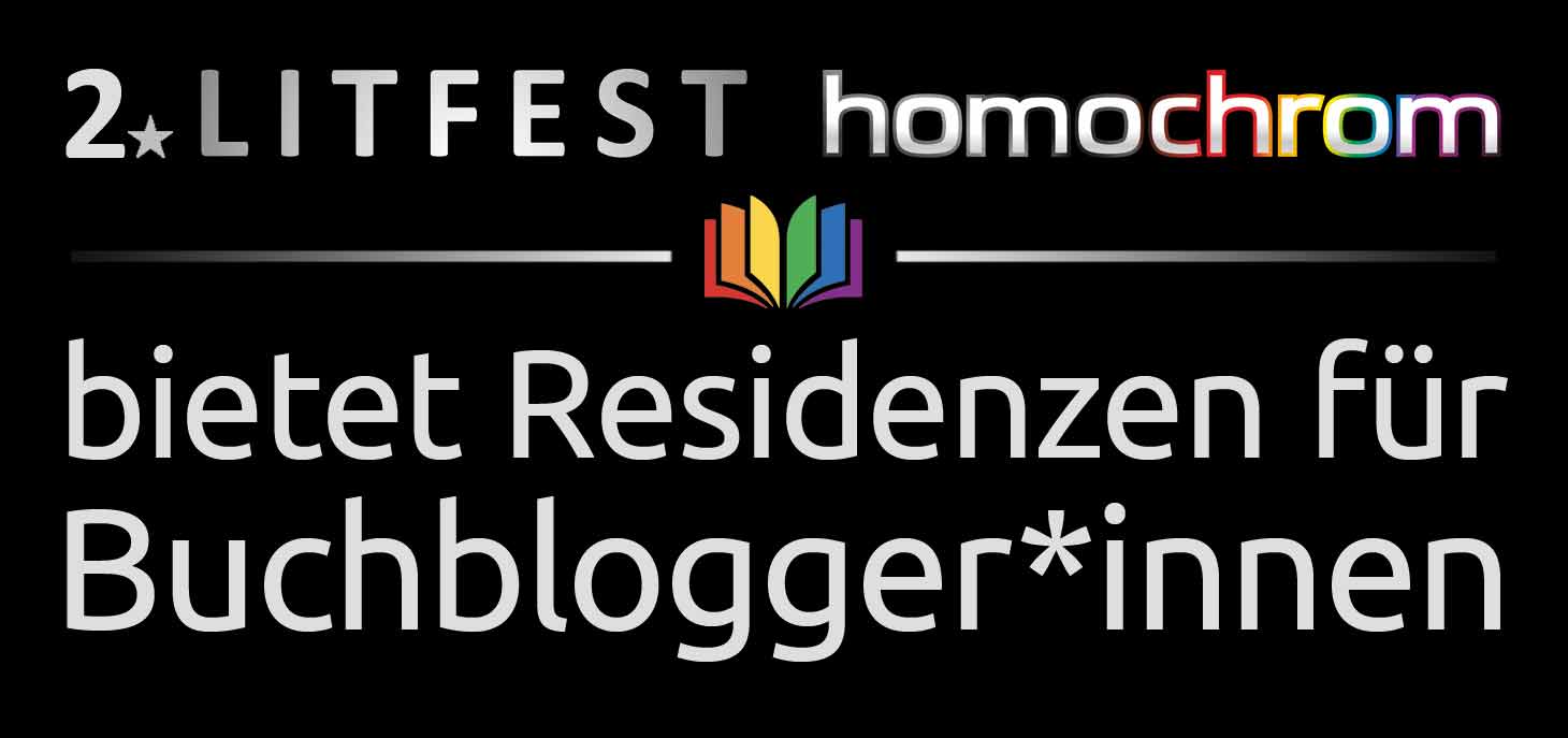 2. Litfest homochrom bietet Residenzen für Buchblogger*innen