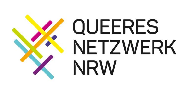 Logo Queeres Netzwerk NRW, Köln, Dachverband, homochrom, Pate, Patenschaft