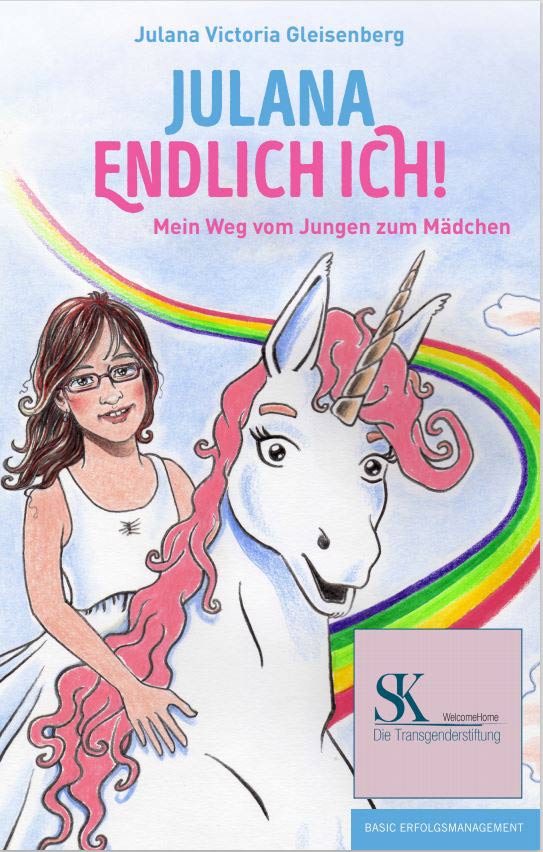 Buch-Cover Julana – Endlich ich! Mein Weg vom Jungen zum Mädchen von Julana Victoria Gleisenberg, 2021