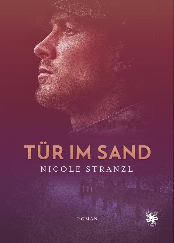 Buch-Cover Tür im Sand von Nicole Stranzl, 2022 © MAIN Verlag