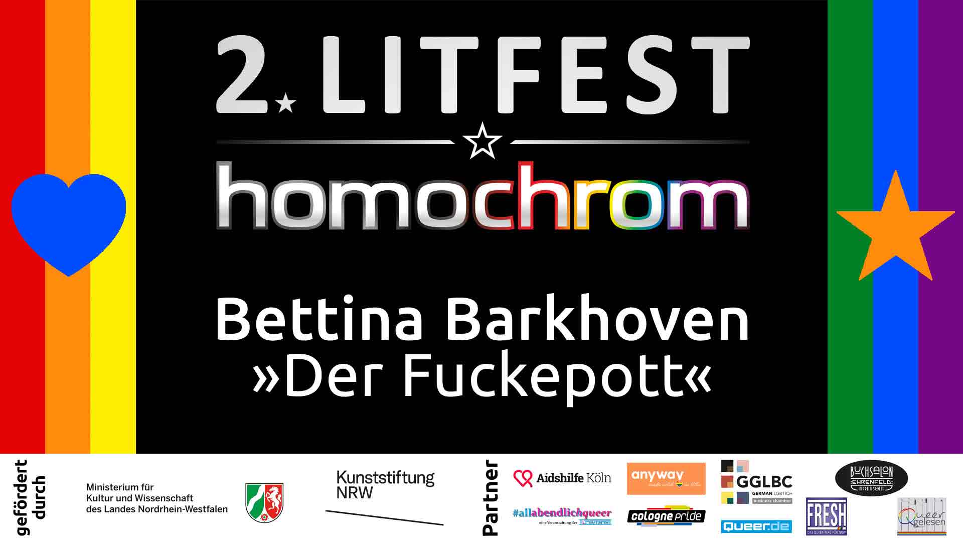 Youtube Video, Bettina Barkhoven, 2. Litfest homochrom