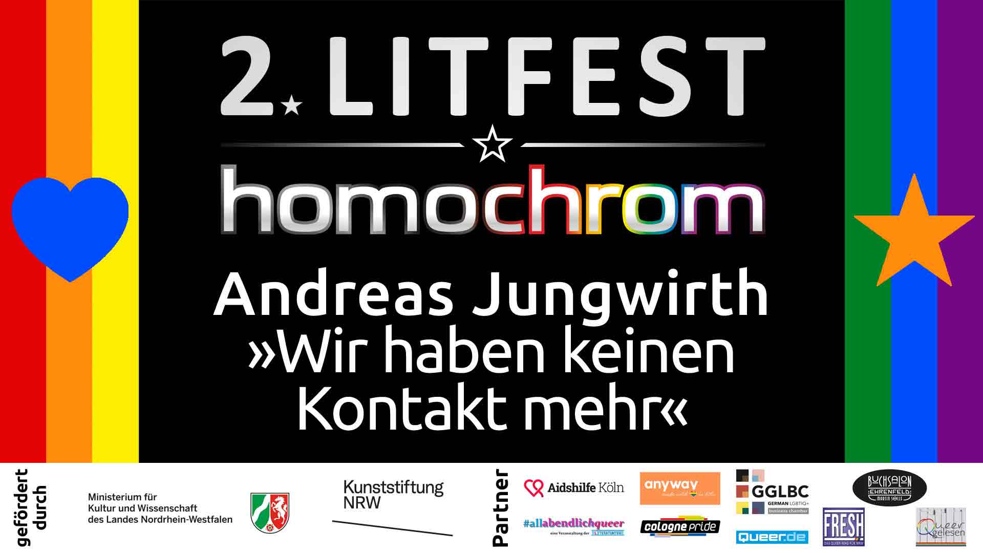 Youtube Video, Andreas Jungwirth, 2. Litfest homochrom