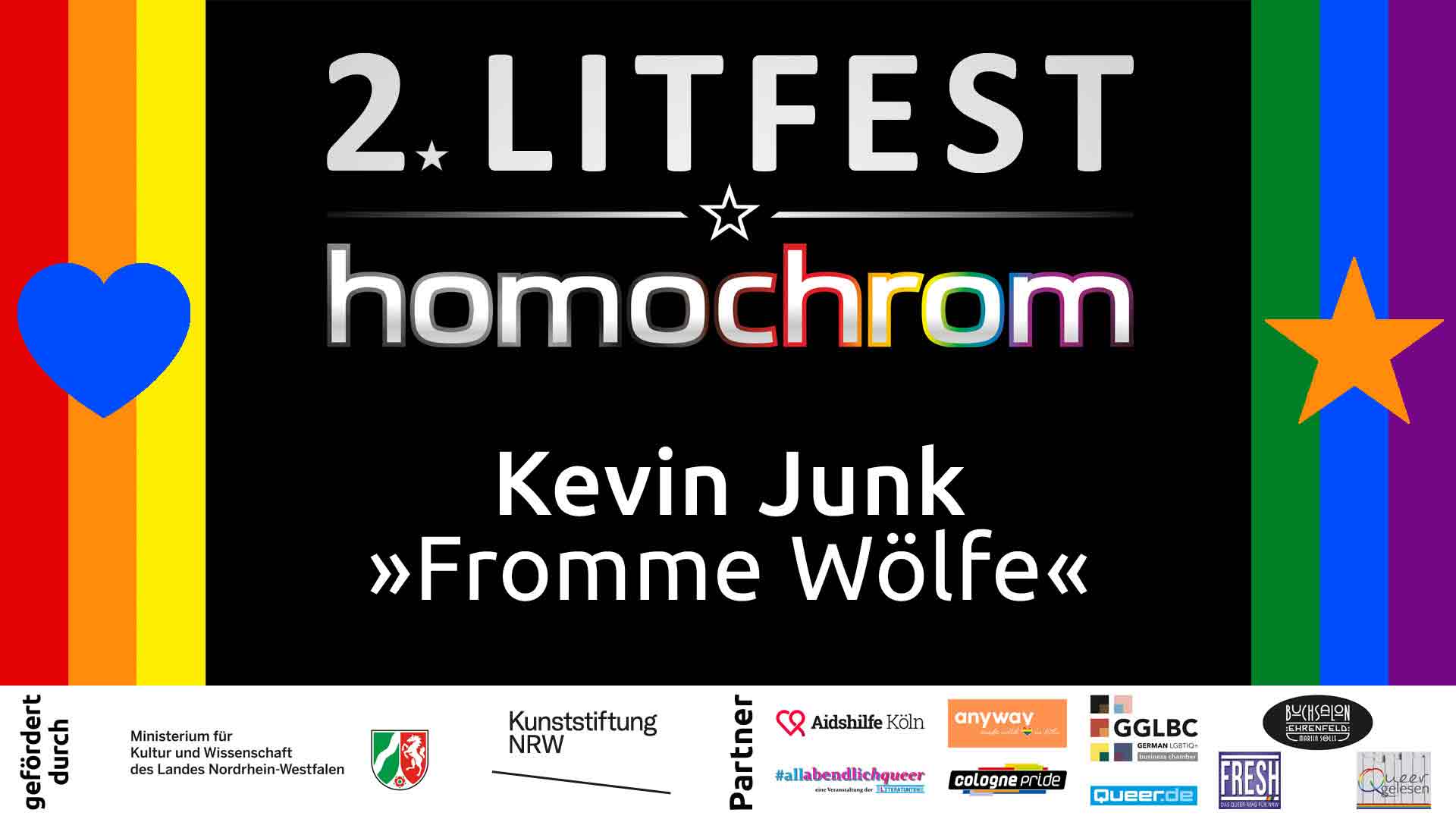 Youtube Video, Kevin Junk, 2. Litfest homochrom