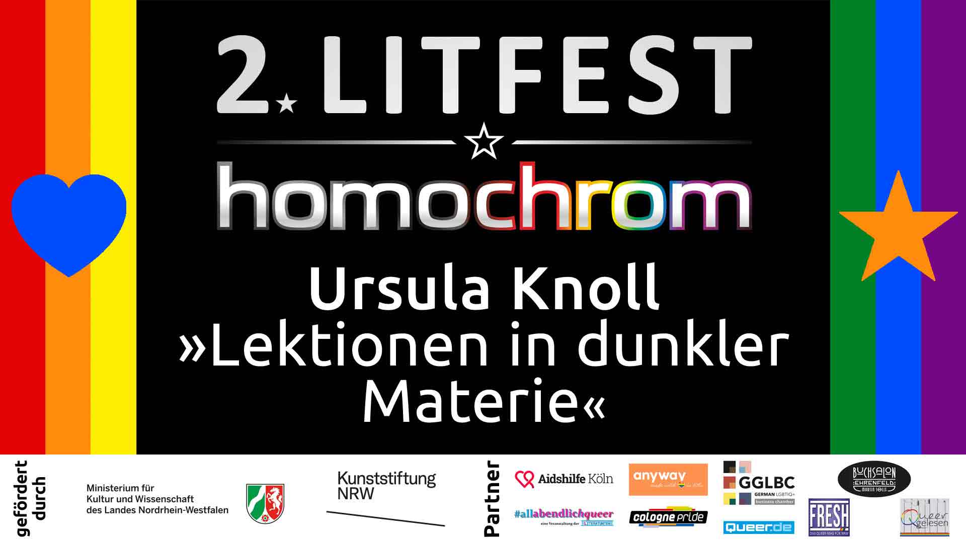 Youtube Video, Ursula Knoll, 2. Litfest homochrom