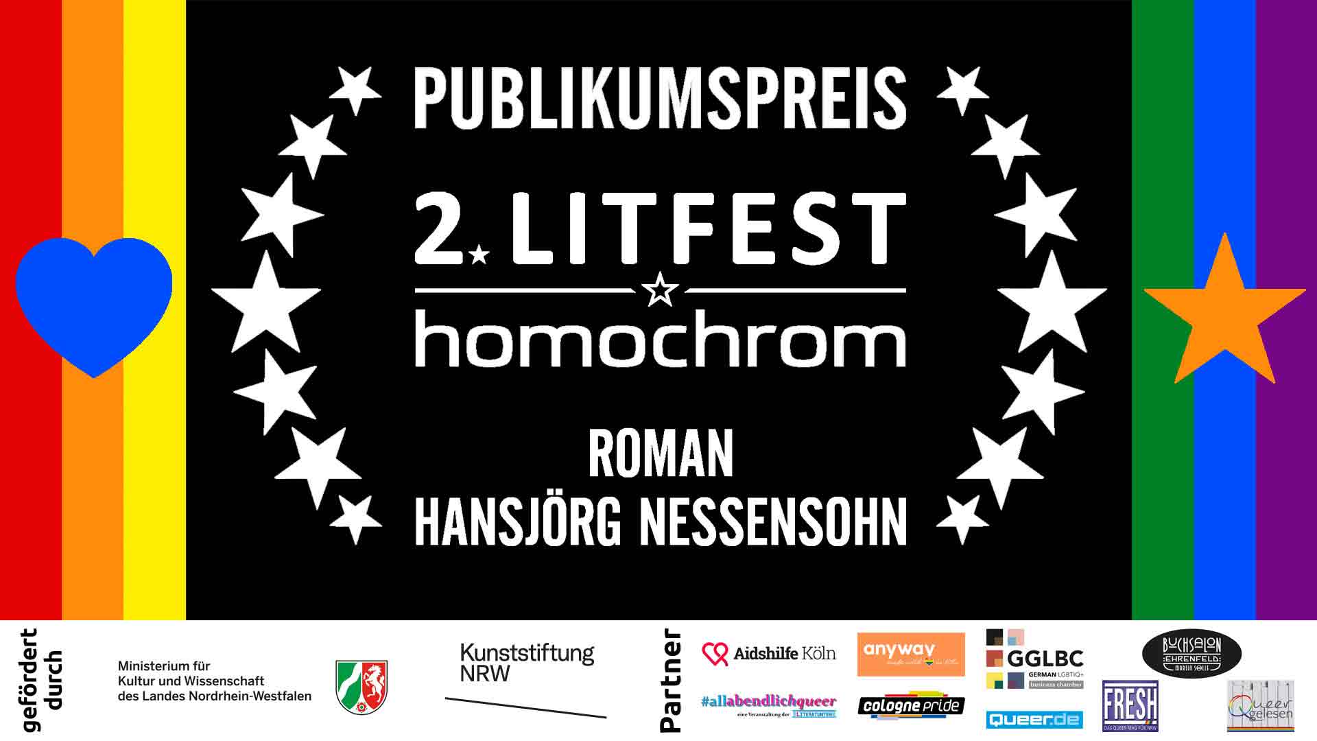  Youtube Video, Hansjörg Nessensohn, 2. Litfest homochrom, Chromie-Gewinner