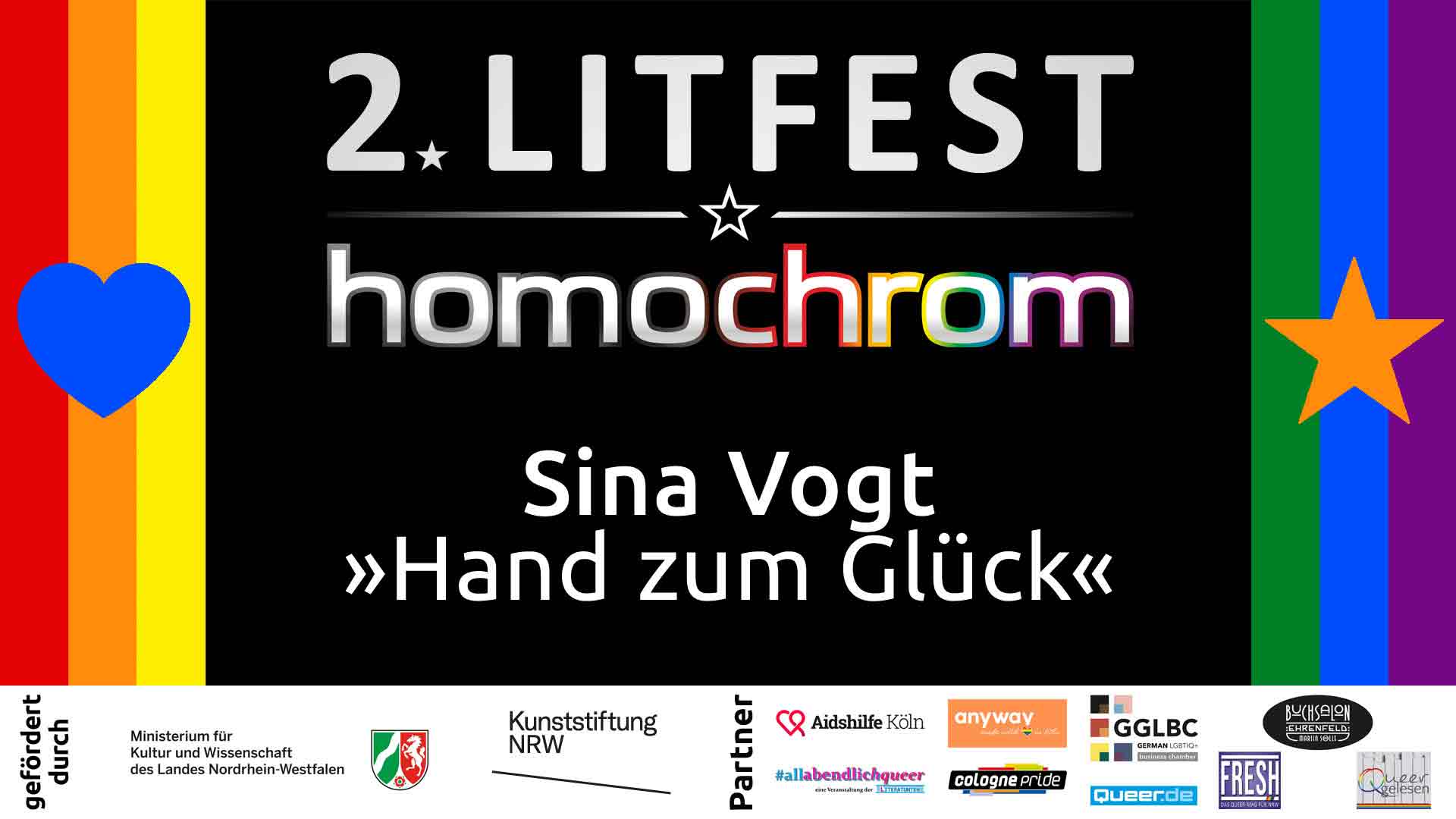 Youtube Video, Sina Vogt, 2. Litfest homochrom