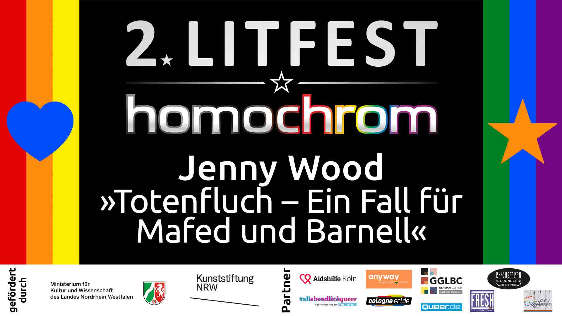 Youtube Video, Jenny Wood, 2. Litfest homochrom