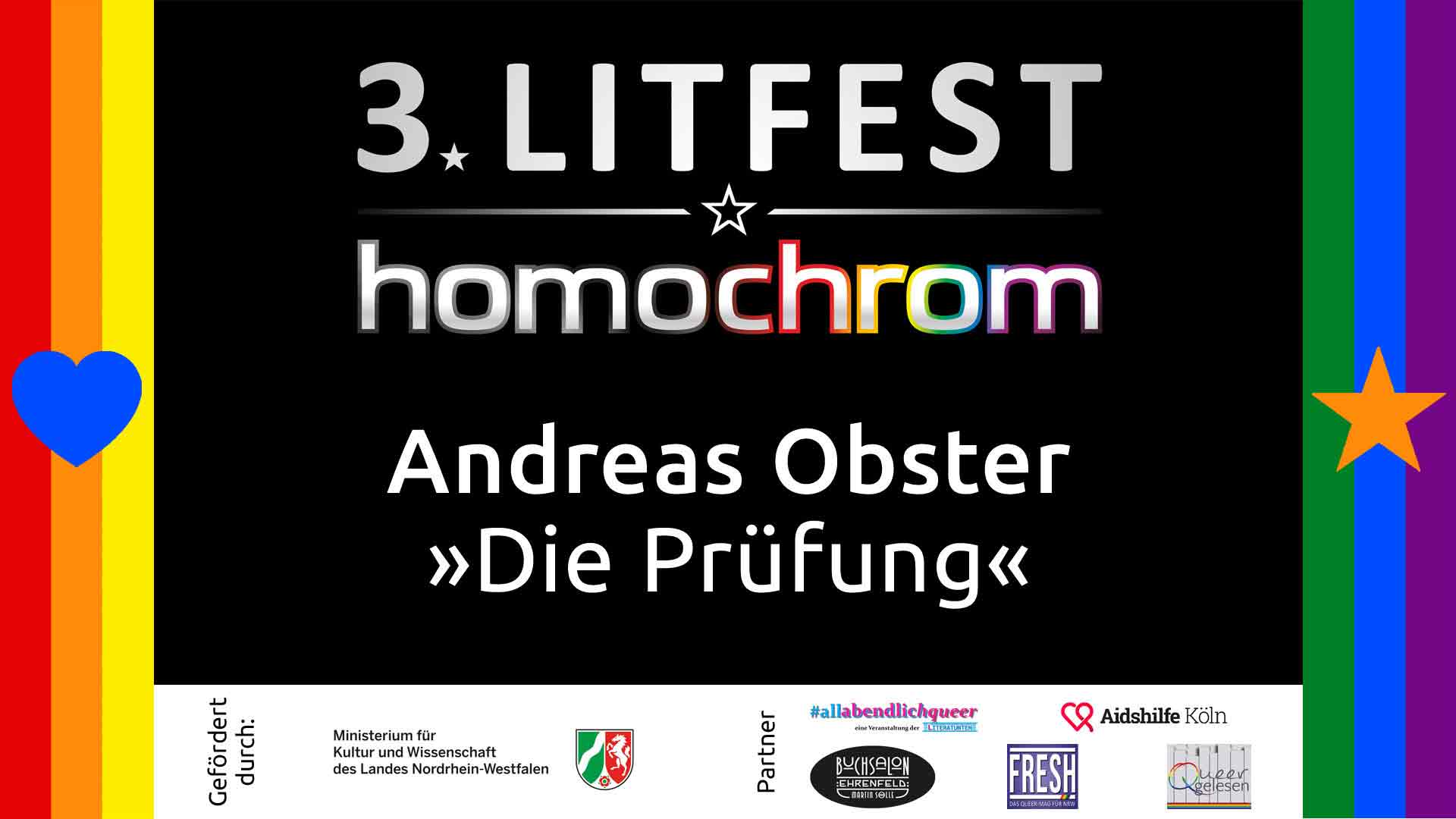 Lese-Video, Andreas Obster, 3. Litfest homochrom